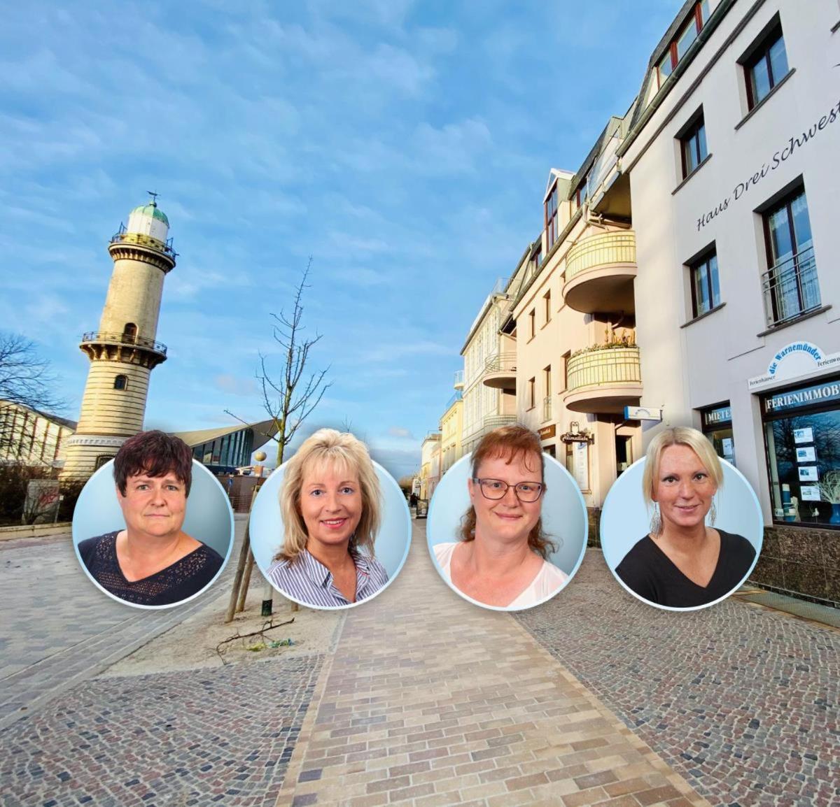 Schiller, Wenige Schritte Zum Strand Rostock Extérieur photo